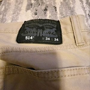 BUNDLE OF 5 MENS LEVI 514 34×34 JEANS AND CHINO PANTS